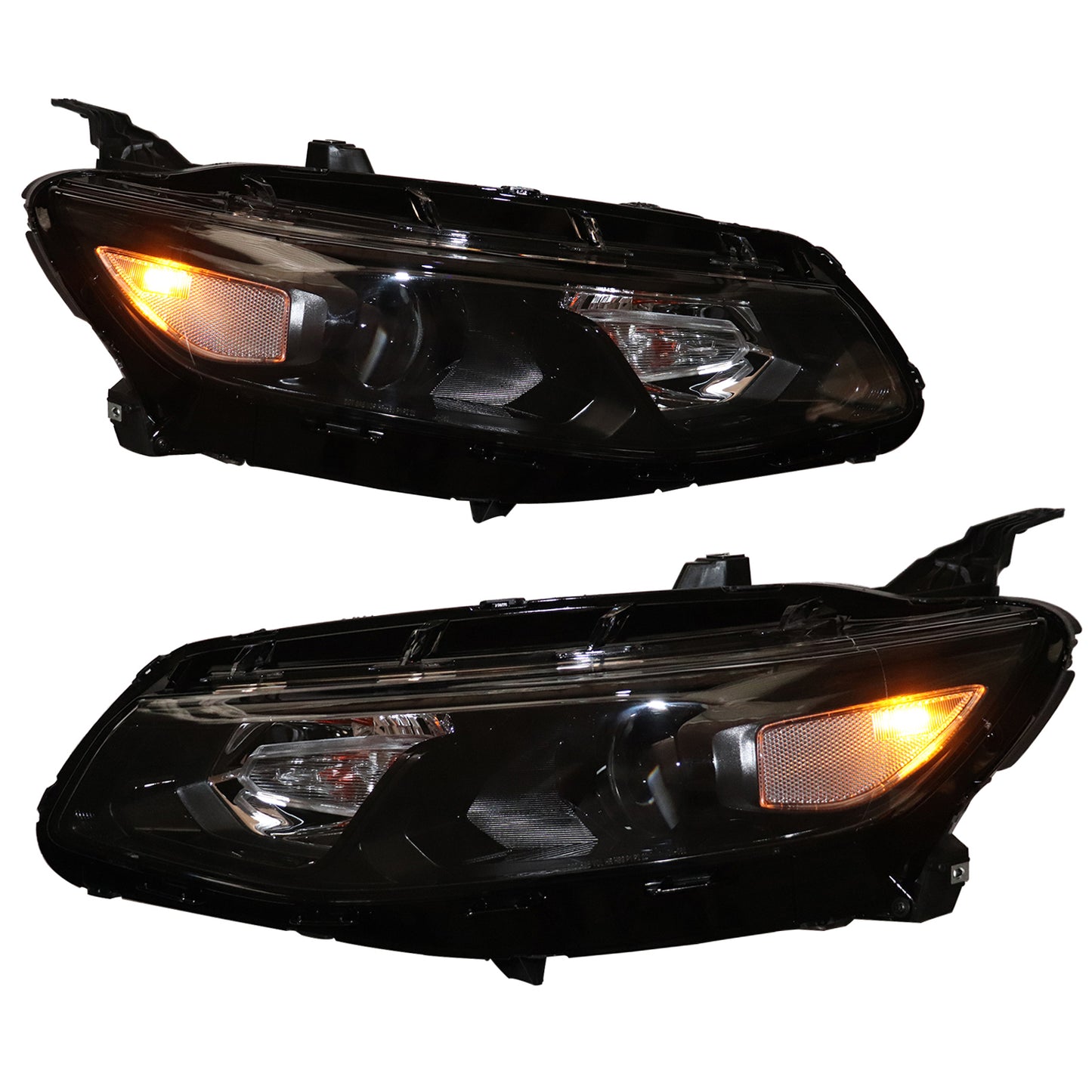 HWLMPS - For 2016-2018 Malibu Halogen Headlights Assembly(W/DOT&SAE)