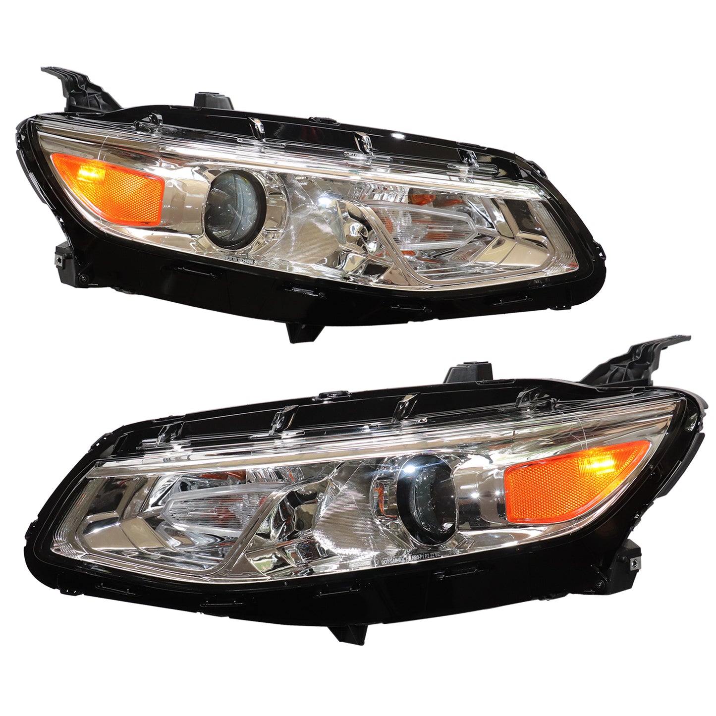 HWLMPS - For 2016-2018 Malibu Halogen Headlights Assembly(W/DOT&SAE)