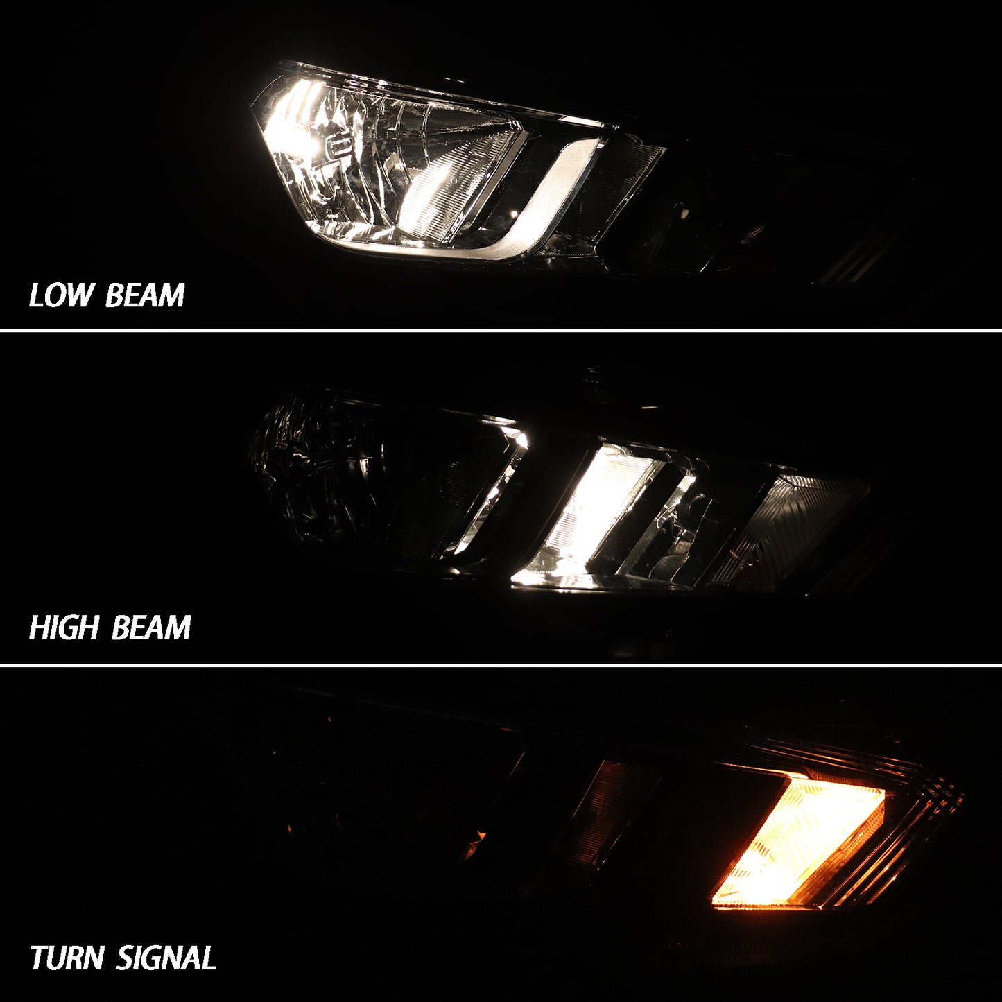 HWLMPS - For 2020-2022 VersaS/SV Halogen Headlights Assembly(W/DOT&SAE)