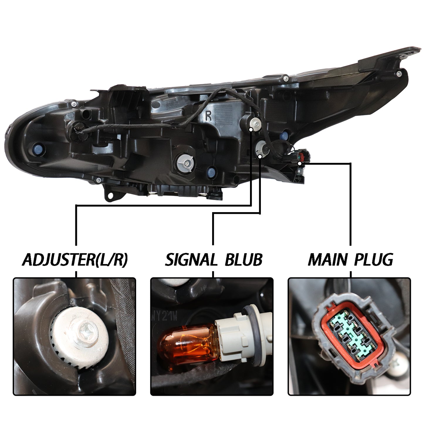 HWLMPS - For 2020-2022 Sentra SR Led Headlights Assembly(W/DOT&SAE)