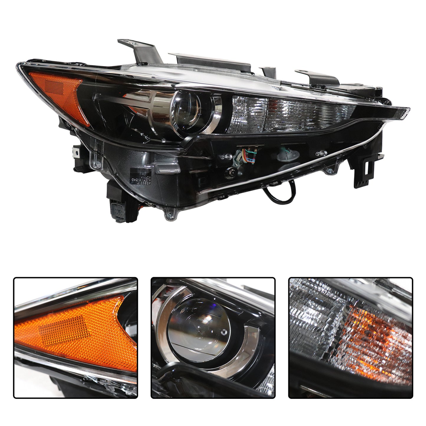 HWLMPS - For 2017-2021 Mazda CX-5 Led Headlights Assembly W/O Drl