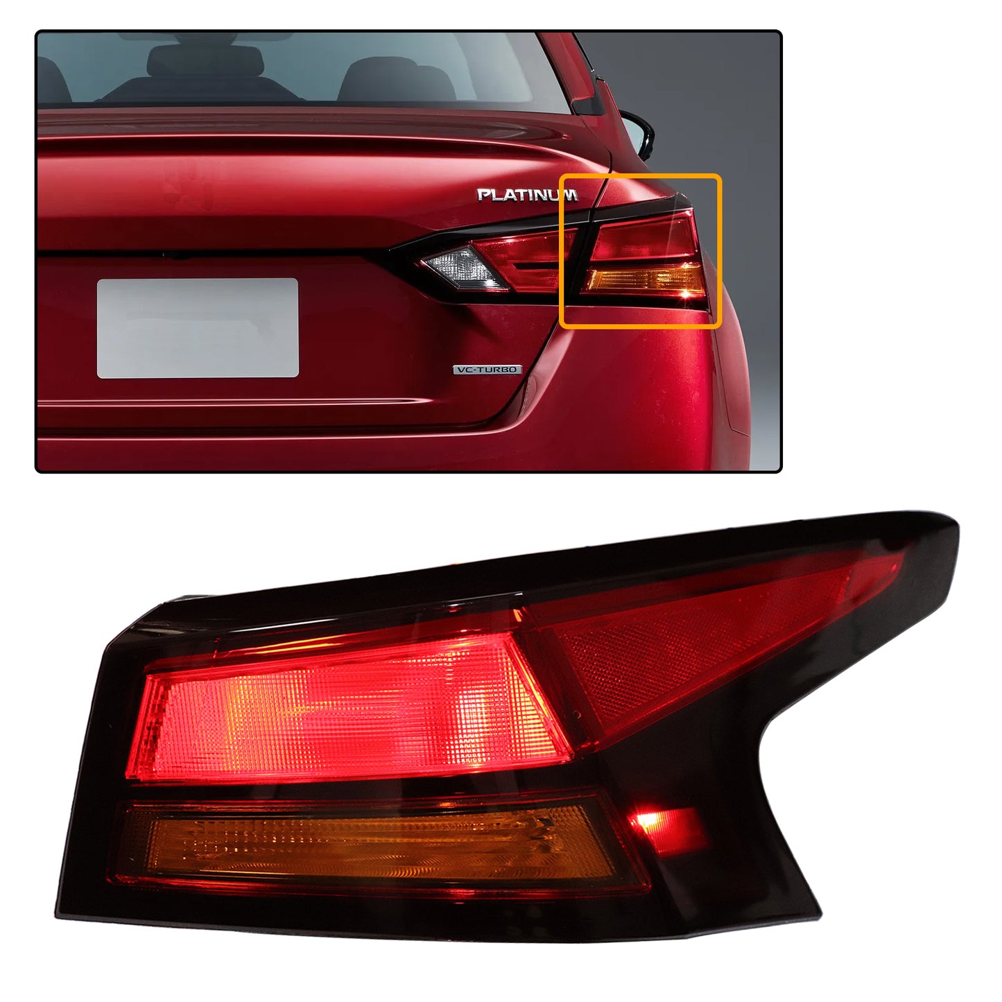 HWLMPS - For 2019-2021 Altima Halogen Taillights Assembly