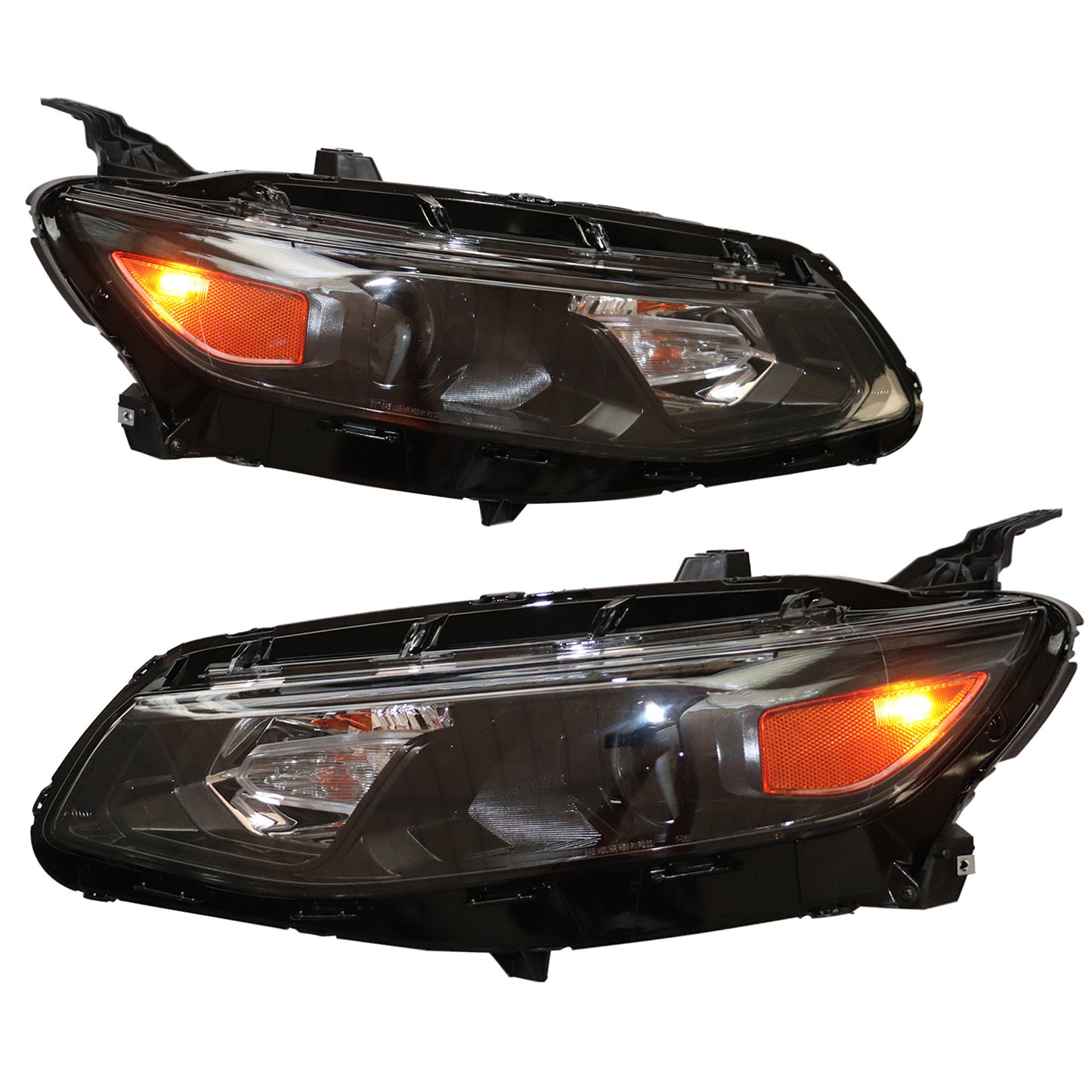 HWLMPS - For 2016-2018 Malibu Halogen Headlights Assembly（W/DOT&SAE）