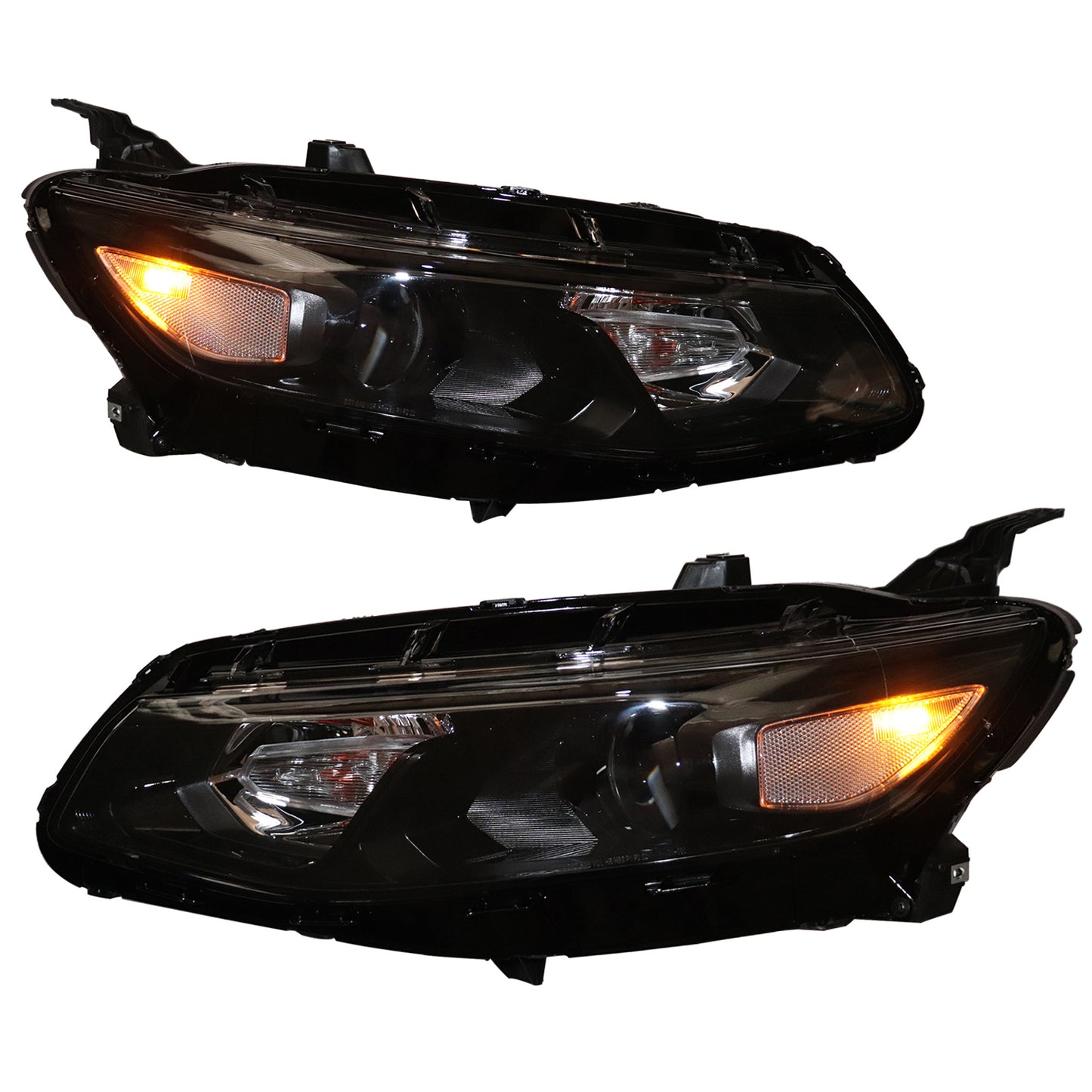 HWLMPS - For 2016-2018 Malibu Halogen Headlights Assembly（W/DOT&SAE）