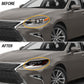 HWLMPS - For 2016 -2018 Lexus ES Led Trible Beam Headlights W/Sequential Signal