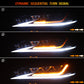 HWLMPS - For 2019 -2022 Lexus ES Led Trible Beam Headlights W/Sequential Signal