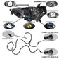 HWLMPS - For 2014-2022 4Runner Led Trible Beam Headlights Assembly