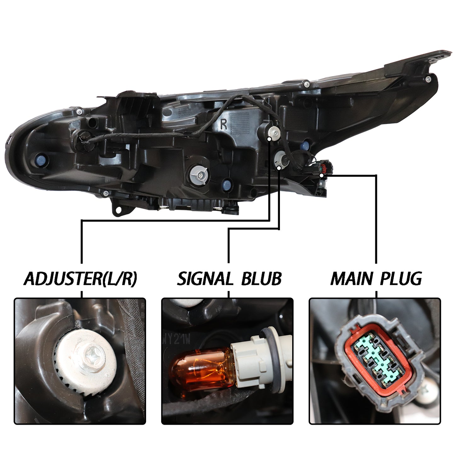 HWLMPS - For 2020-2022 Sentra SR Led Headlights Assembly（W/DOT&SAE）