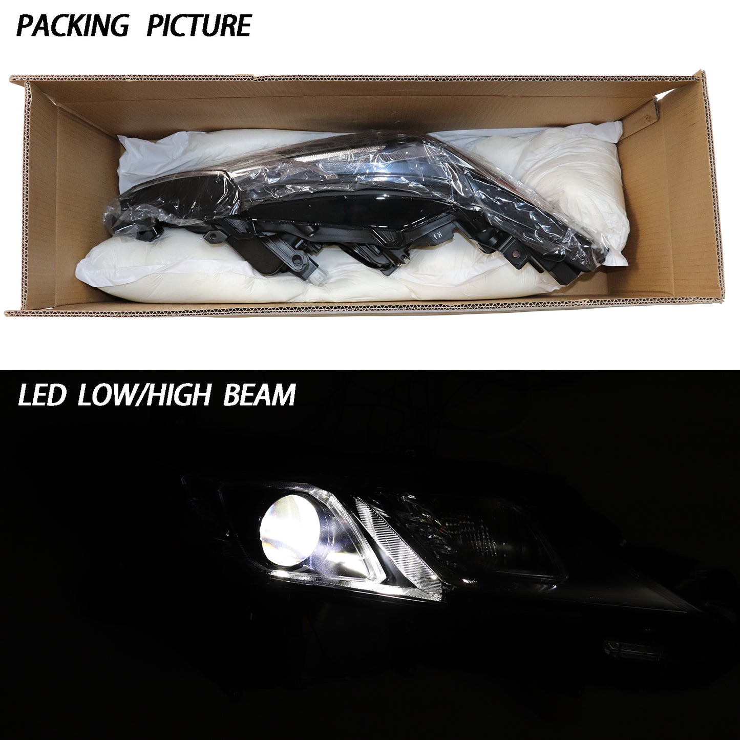 HWLMPS - For 2018-2021 Camry LE/SE Led Headlights Assembly